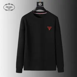 prada sweatshirt manches longues pour homme s_1246050